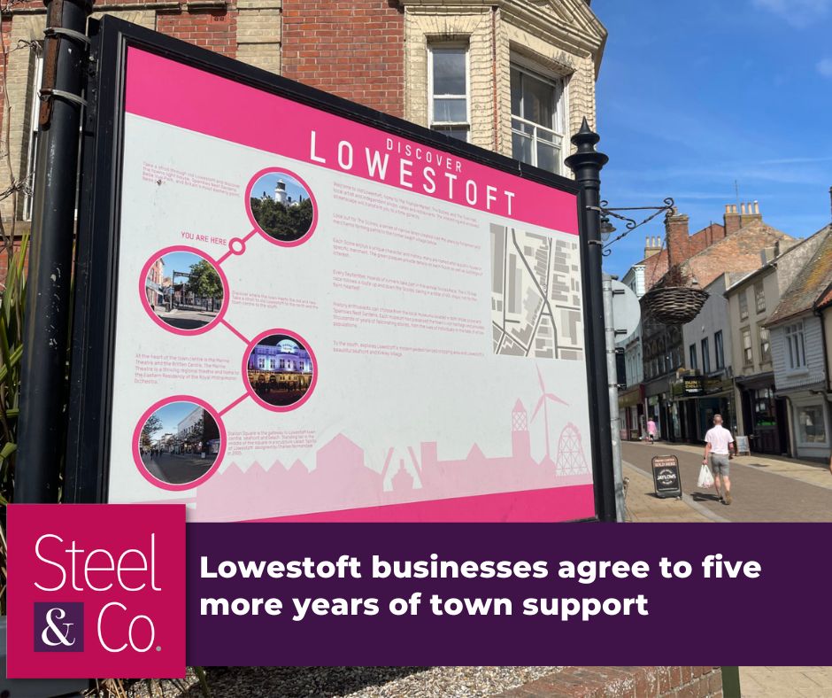 Lowestoft businesses agree to five more years of town support