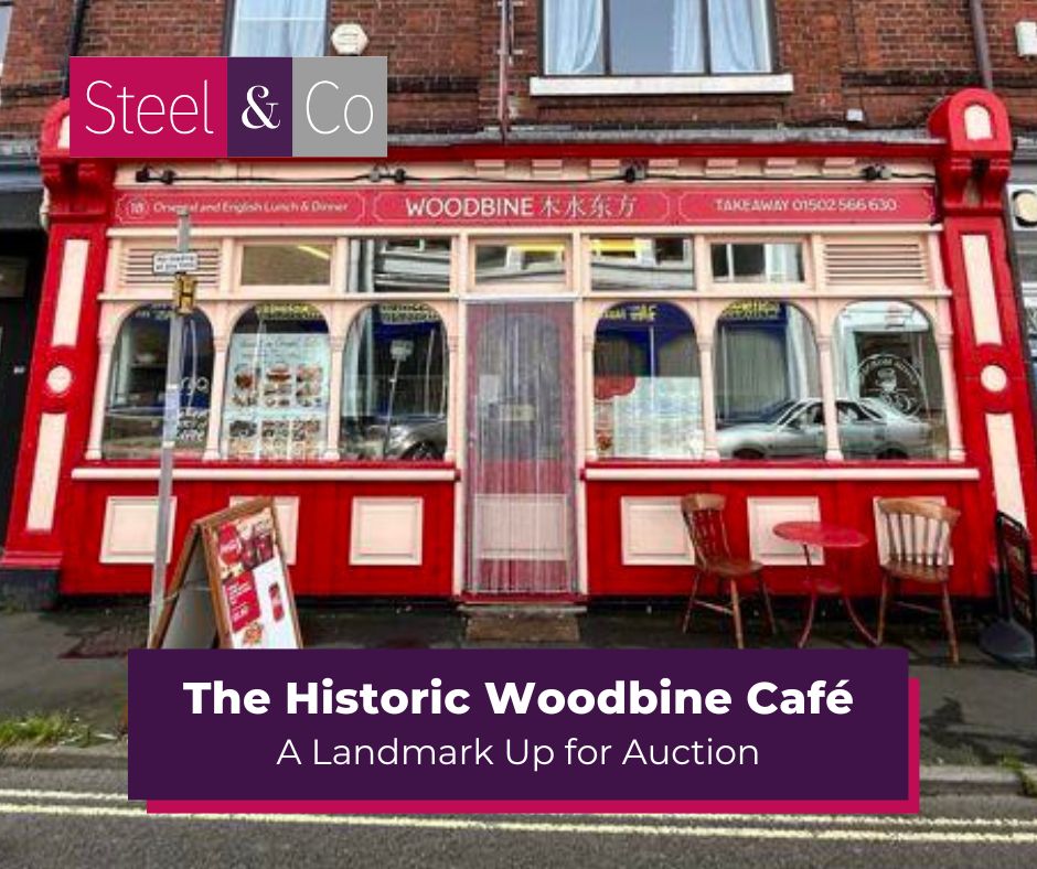 The Historic Woodbine Café in Lowestoft: A Landmark Up for Auction