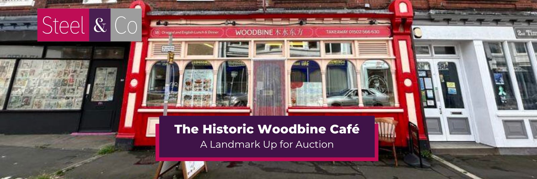 The Historic Woodbine Café in Lowestoft: A Landmark Up for Auction